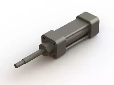 Cylinder Micro 0047260050 - Cilindro Micro 0047260050 3D model