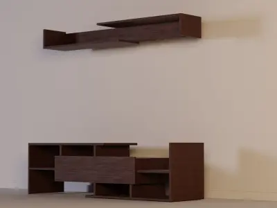 AlphaB2B STANDARTTVVEGE Tv Unit Free low-poly 3D model