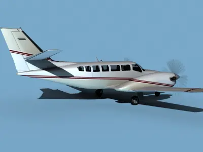 Cessna F406 Caravan II V01 3D model