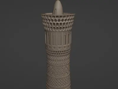Bukhara Minorai Kalon 3D print model