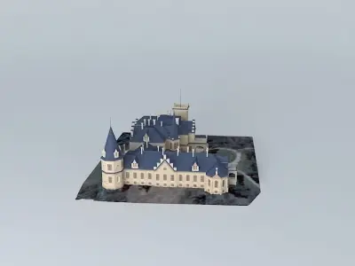 The Nadasdy Castle 3D model