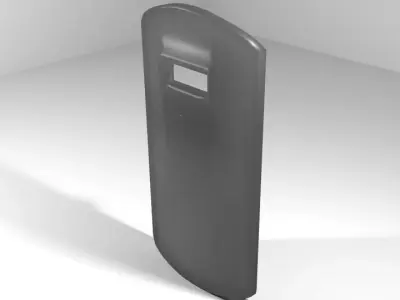 Personal Armor Shield - Swat Shield 3D model