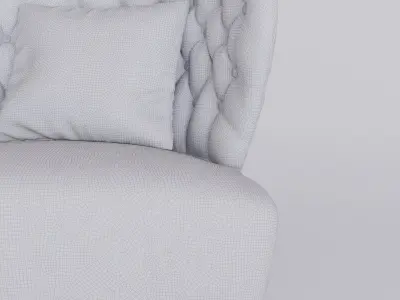 Fado armchair by PAULO ANTUNES Free 3D model