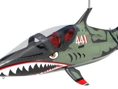 Seabreacher Camo Green 3D model