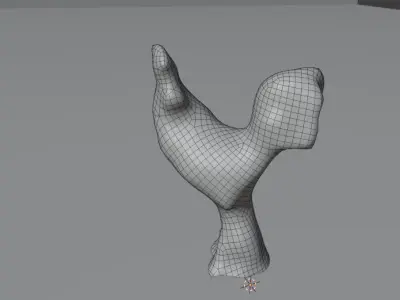 COCK animal Free 3D model