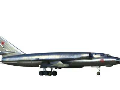 Tu-98 3D model