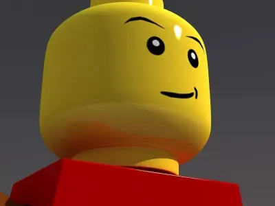 Lego Man 3D model