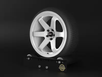 ROTA GRID R Low-poly 3D model