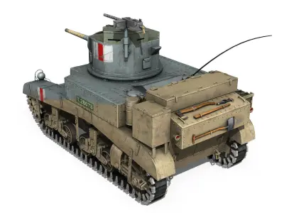 M3 Light Tank Honey - 28078 3D model