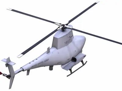 AirCraft 08 - drone 3D model
