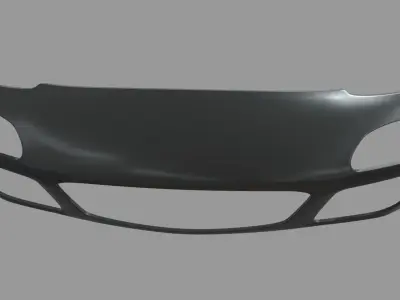 Front Bumper Mazda RX7 Custom Low-poly 3D model