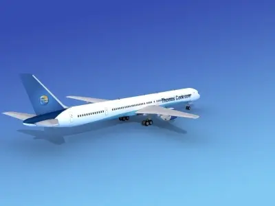 Boeing 757-300 Thomas Cook 1 3D model