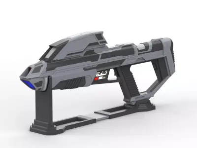 Starfleet Picard Rifle - Star Trek - Commercial - Printable 3D print model
