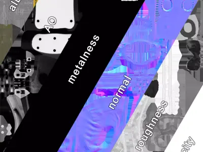 David Clark HGU24P - HGU25P Flight Deck Helmet Low-poly 3D model