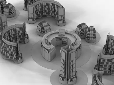 Bookstore book store 3D model