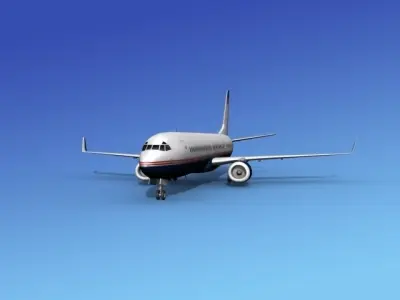 Boeing 737-900ER Corporate 4 3D model