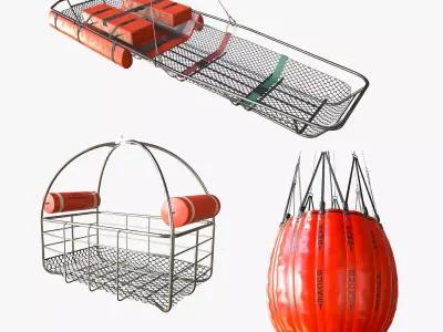 Helicopter Rescue Equipment Collection 