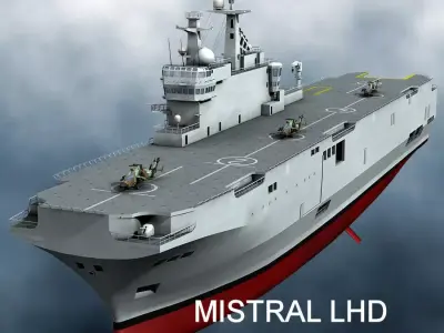 Mistral LHD 3D model