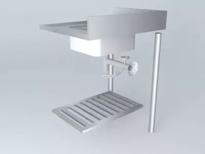 Kit216 Bench Canto V2 Inox Cuba by Alex Marques Free 3D model