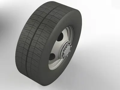 Truck Wheels 3D model
