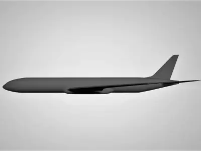 Boeing 777-300ER 3D model