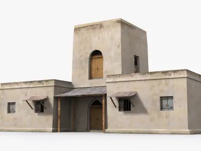 Arab xx18 Low-poly 3D model