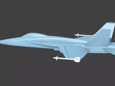 YF-17 LWF 3D print model