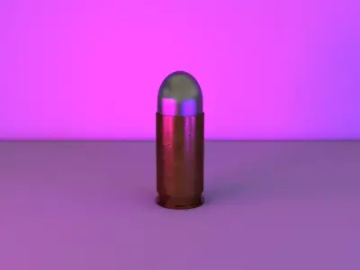 Bullet Free 3D model