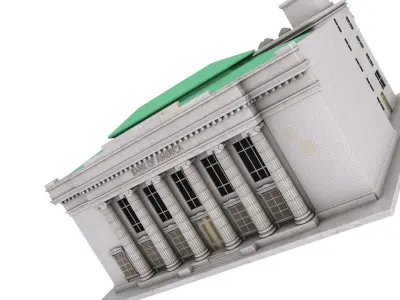 Riggs Bank 3D model