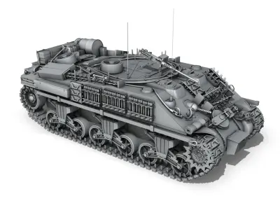 M4 Sherman ARV  3D model