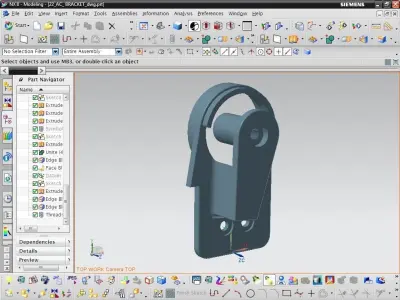 Bracket for Cotton Picking Machine Free 3D model