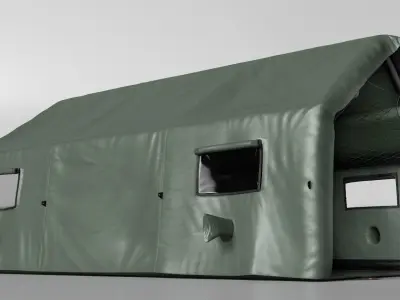 Military Emergency Medical Tent 3D model
