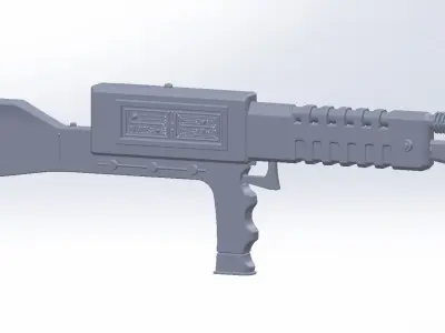 Battlestar Galactica Cylon Gun Basic Model 3D model