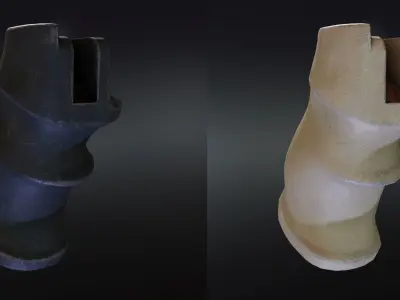 Sierra AR-15 SPR Handgrip Low-poly 3D model