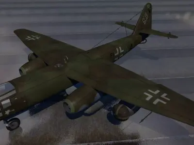 Arado Ar-234 B-2  Blitz 3D model