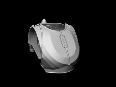 Mandalorian Armorer Armor Plates 3d digital download 3D print model