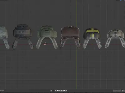 Bag Back Pack Pubg 3D model