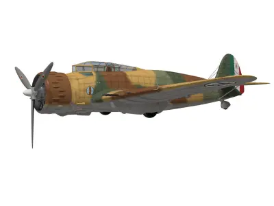 breda ba65 K14 3D model