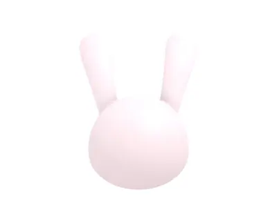 Rabbit Head 3D model