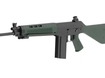 SIG SG 540  3D model
