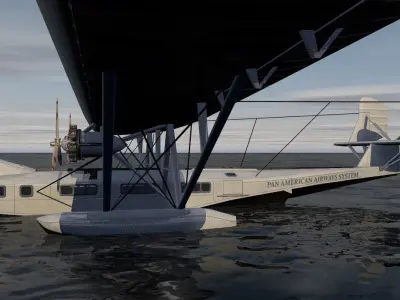 Consolidated Commodore 3D model