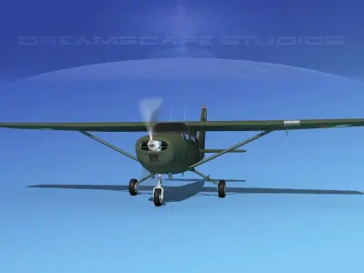 Cessna T-41 Mescalero Ireland 3D model