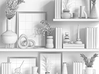 Decorative Set 17 3D model