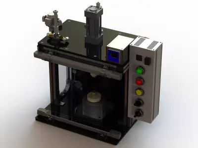 Fitting Leak Test Machine 3D model