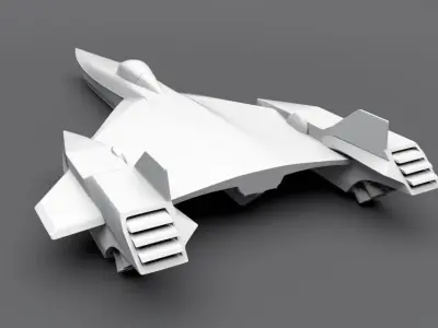 Blackbird Powerboat Scale model 3D print model