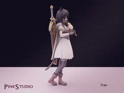 Reincarnated as a sword - Fran 3D print model