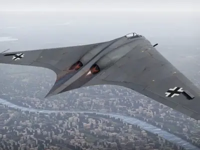 Horten Ho 229 3D model