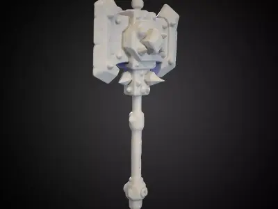 Stylized Axe 33 3D model