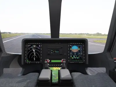 Sikorsky S97 Raider Rigged 3D model