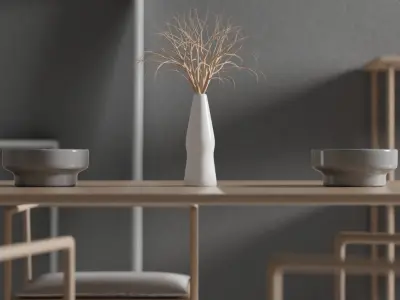 Dining Room Free 3D model